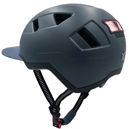 XNITO Bike Helmet with LED Lights - Urban Bicycle Helmet for Adults, Men & Women - CPSC & NTA-8776 Dual Certified - Class 3 E-Bikes, Scooters, Onewheel, Commuter, Mountain Bikes, MTB, BMX, Cycling