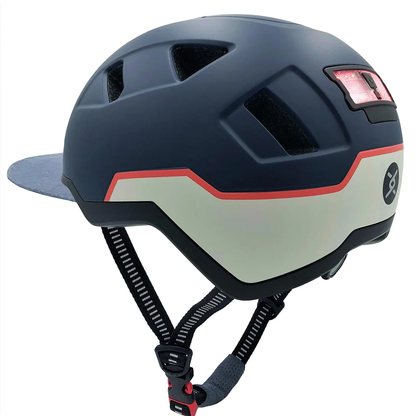 XNITO Bike Helmet with LED Lights - Urban Bicycle Helmet for Adults, Men & Women - CPSC & NTA-8776 Dual Certified - Class 3 E-Bikes, Scooters, Onewheel, Commuter, Mountain Bikes, MTB, BMX, Cycling