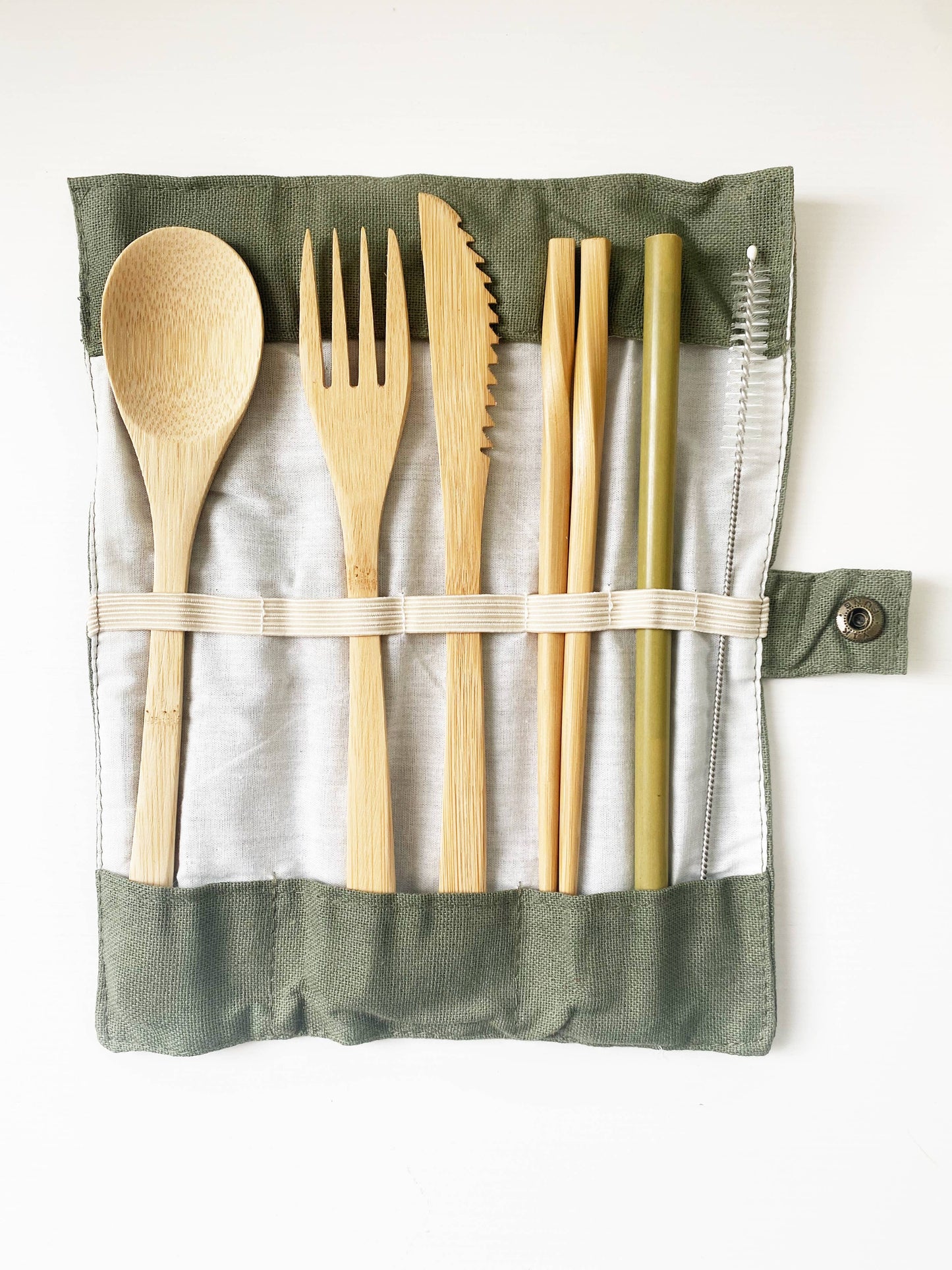 Bamboo Utensil Kit