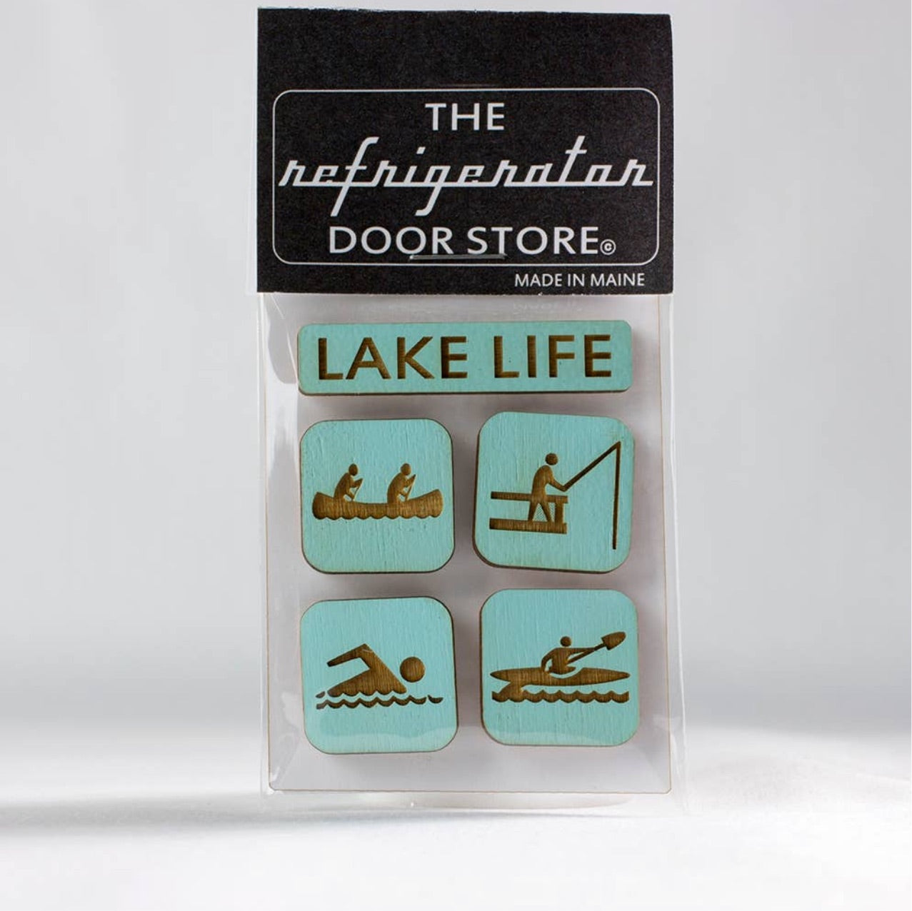 Conjunto de imanes de vida del lago