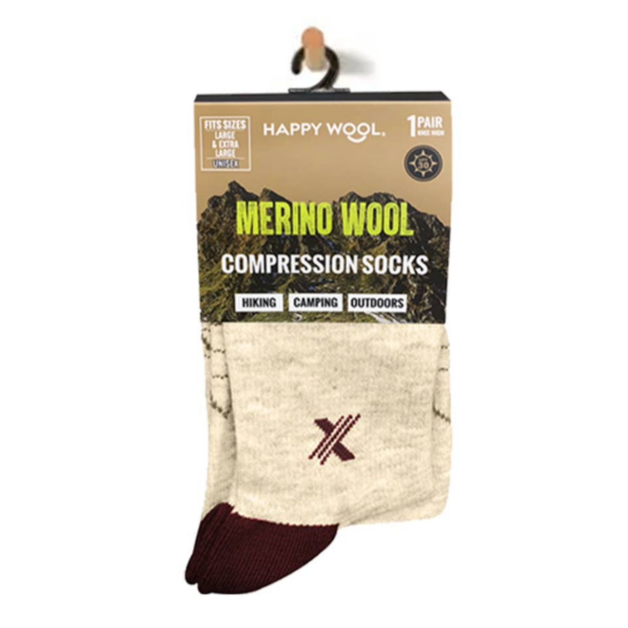 Merino Wool Socks-Hiking,Camping,Snow