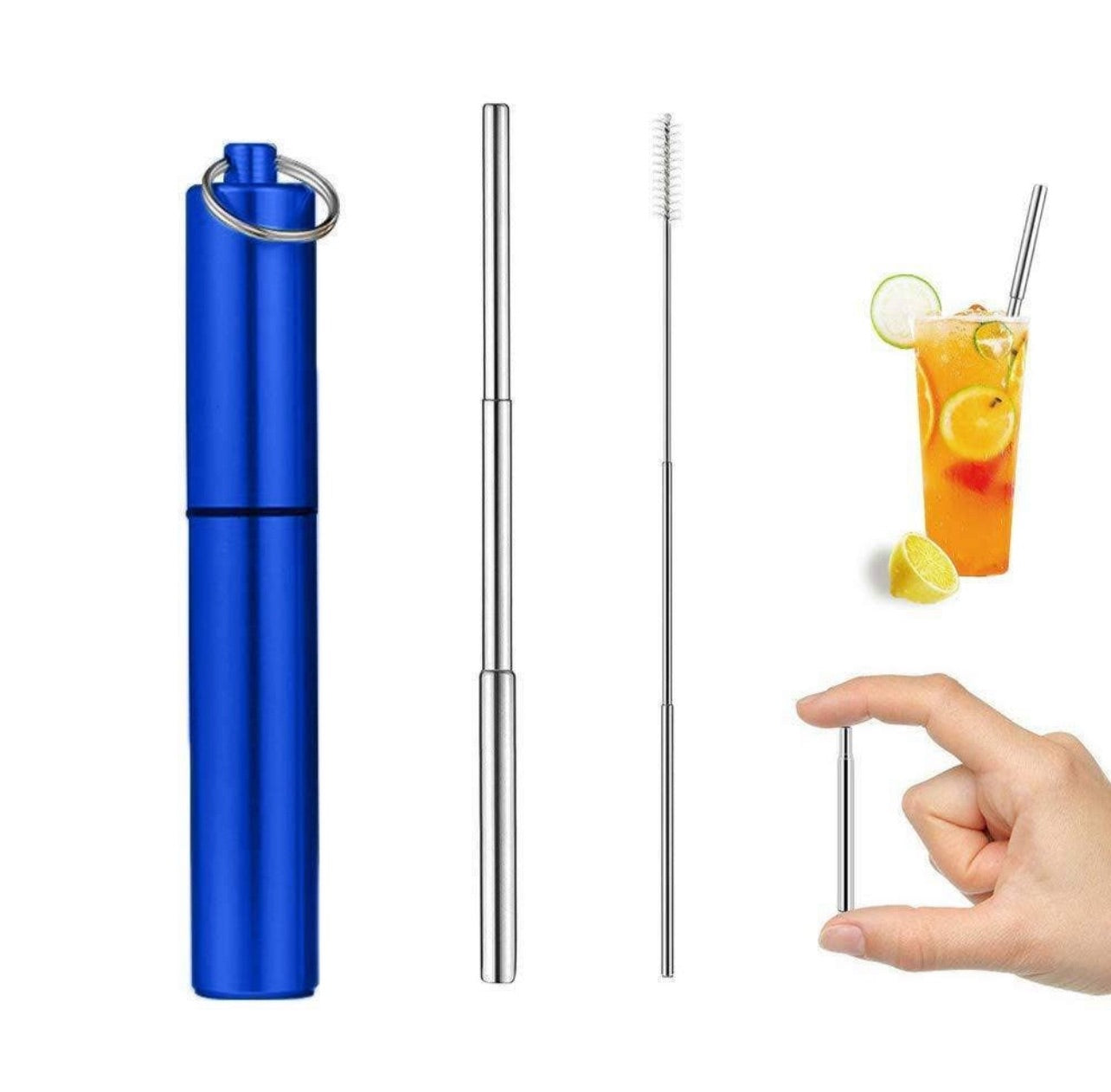 Reusable Collapsible Straw