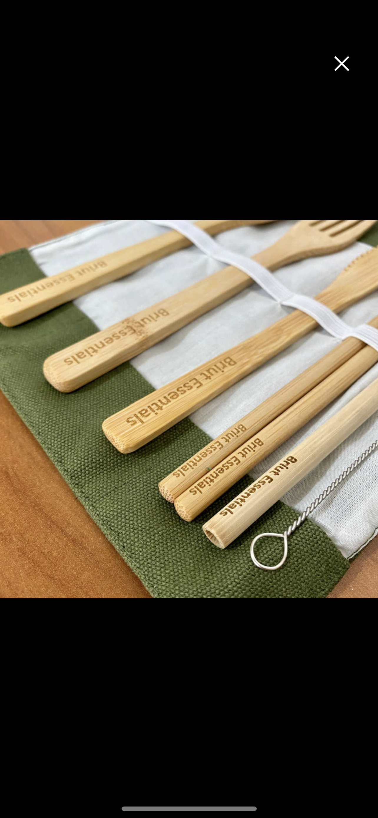 Bamboo Utensil Kit