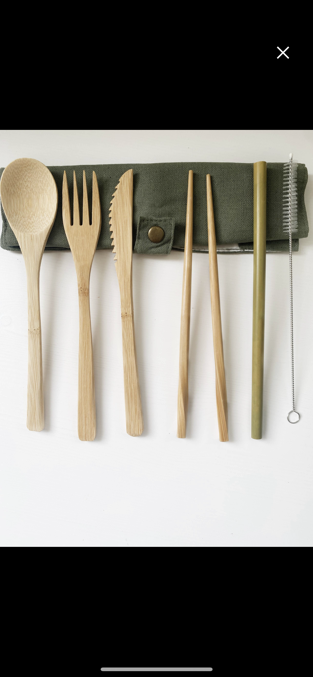 Bamboo Utensil Kit